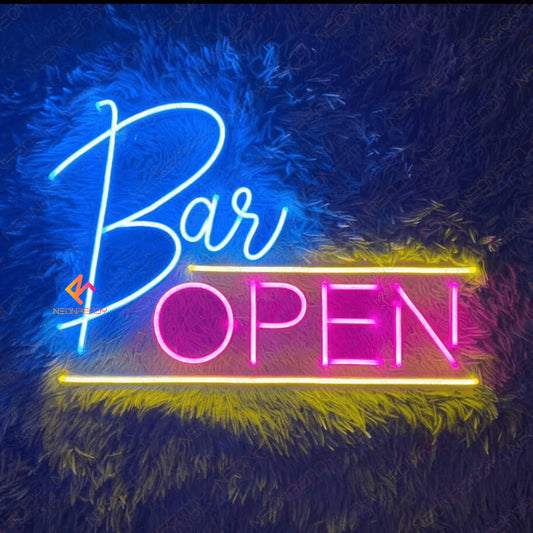 Bar Open Neon Sign Led Decoration
