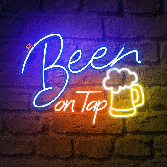 Beer On Tap Neon Sign Cool Led Light