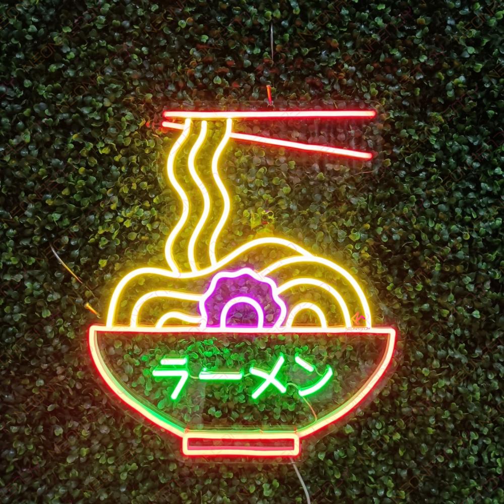 Neon Ramen Sign Japanese Led Light