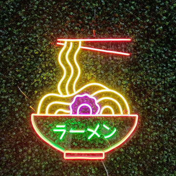 Neon Ramen Sign Japanese Led Light