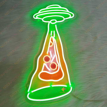 Pizza Sign Neon Food Space Led Light