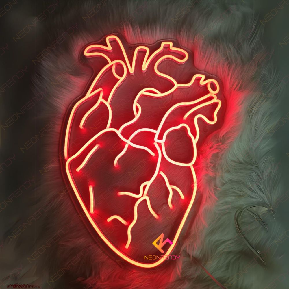 Real Heart Neon Sign Love Led Light