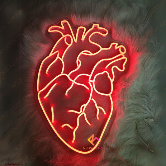Real Heart Neon Sign Love Led Light