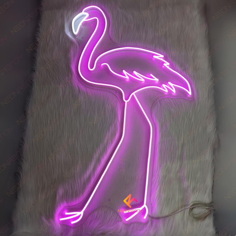 Neon Flamingo Lights