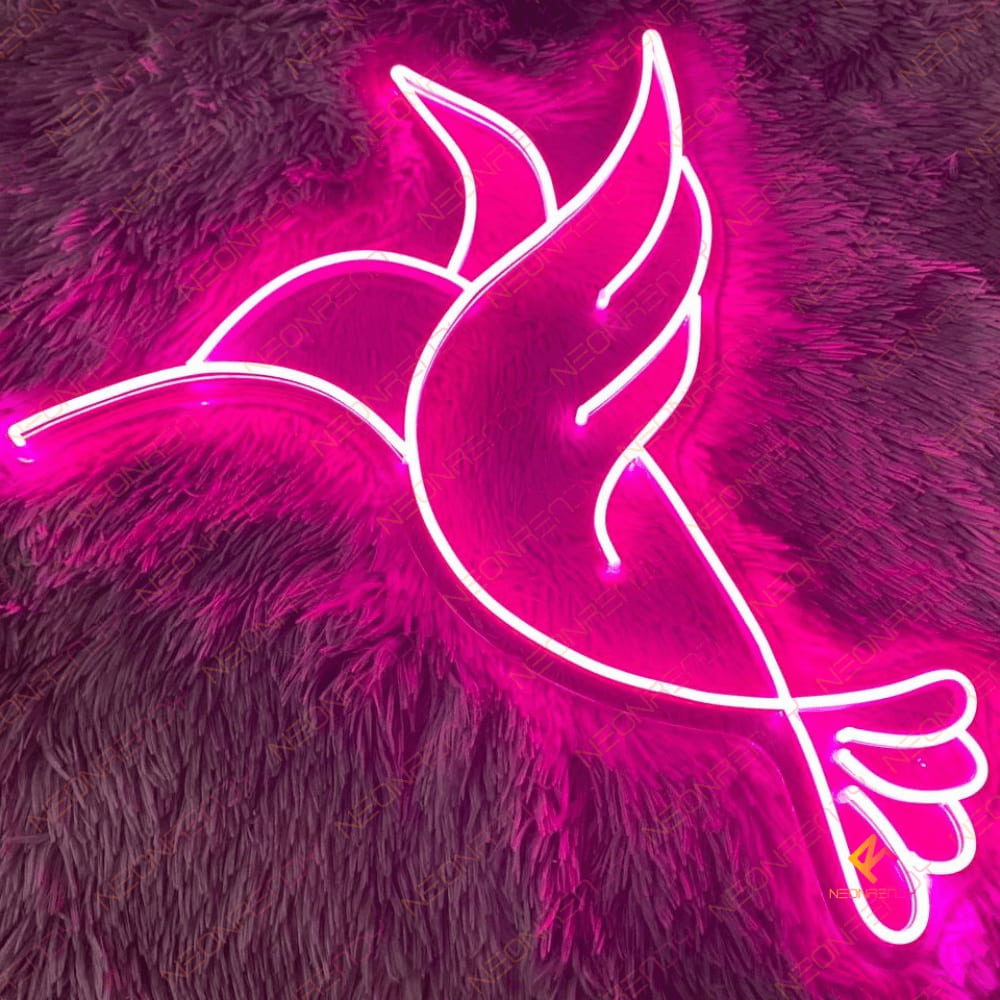 Bird Neon Sign Hummingbird Customizable Led Light