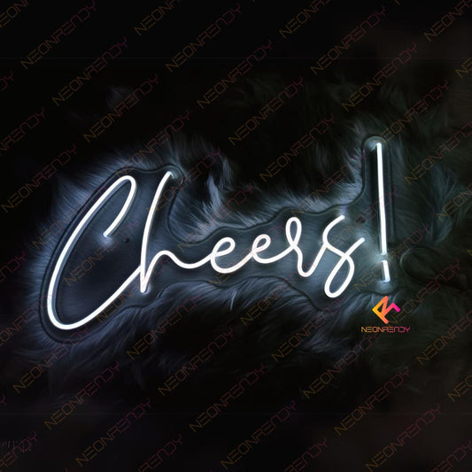 Cheers Neon Sign Beer Word Led Light