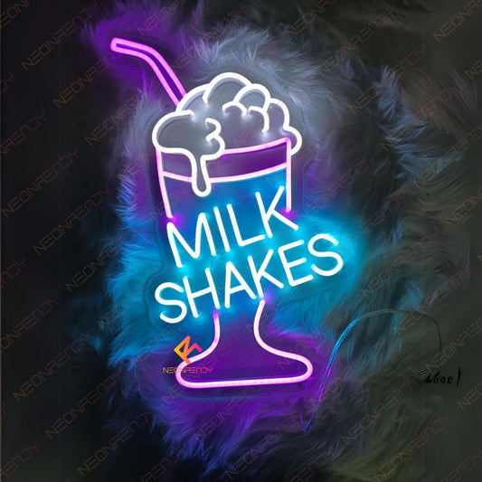 Milk Shake Neon Sign Coffee Led Light