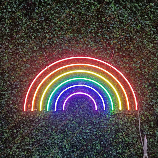 Rainbow Neon Sign Aesthetic Led Light
