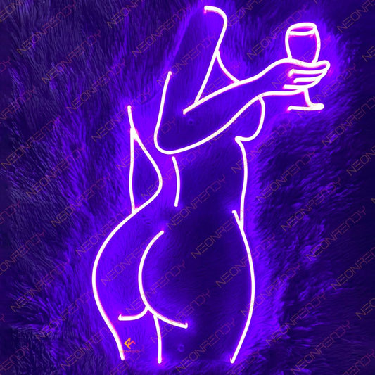 Female Body Neon Sign Sexy Girl Led Light